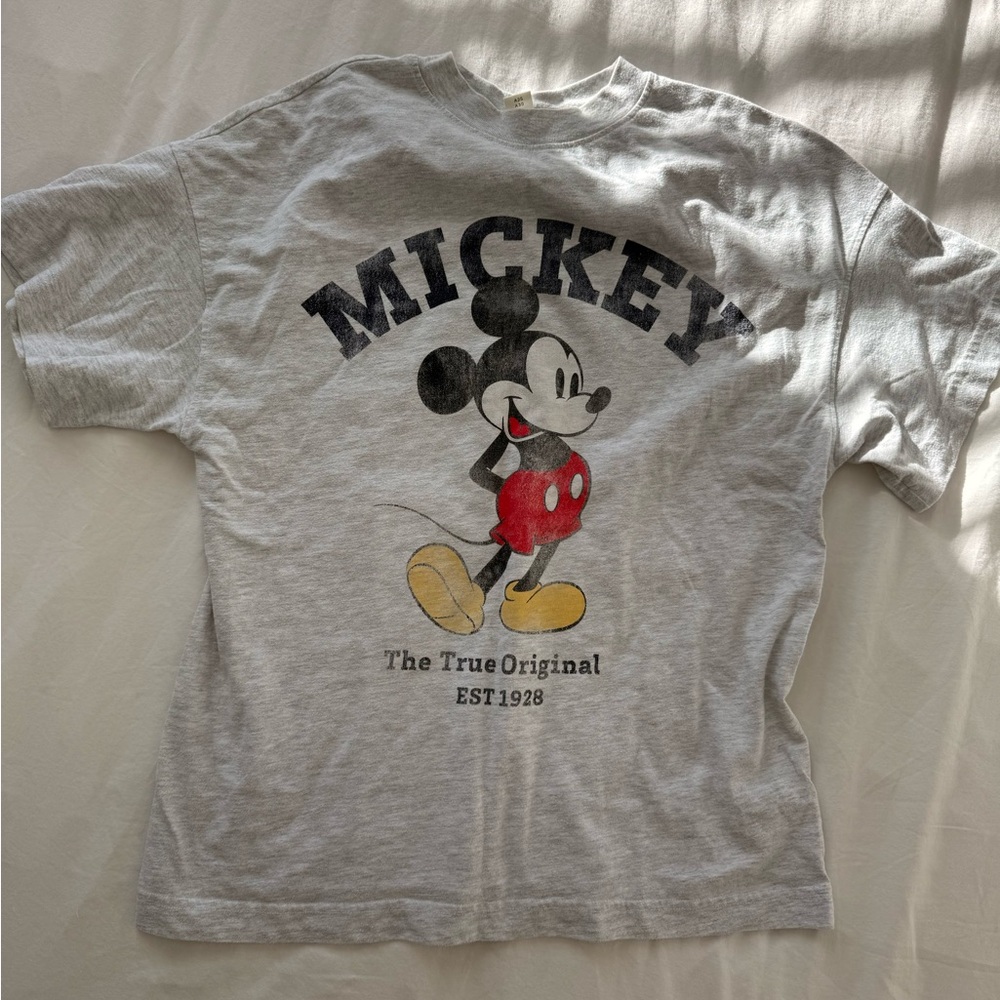Mickey Mouse Gray T-Shirt